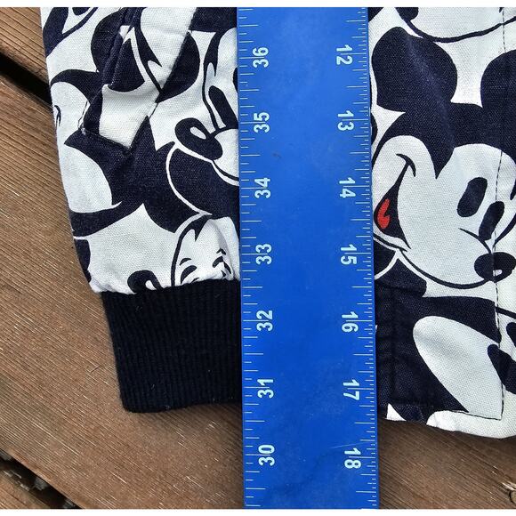 Vintage Mickey Mouse RARE 1979 Seoul Enterprise Korea Reversible Jacket Youth - Picture 8 of 11